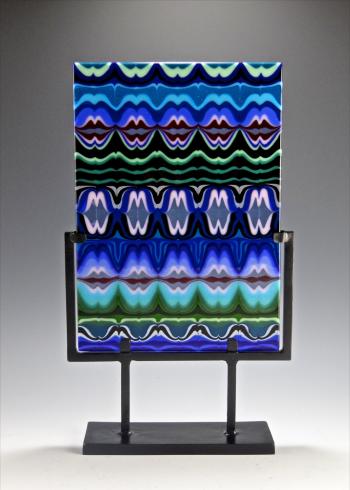 "Look at Those Lips" by glass artist JJ Brown