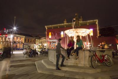 Mainstrasse Goose Girl Fountain