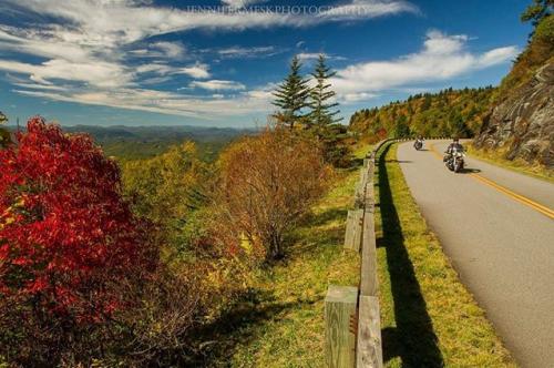 Blue Ridge Parkway early color
