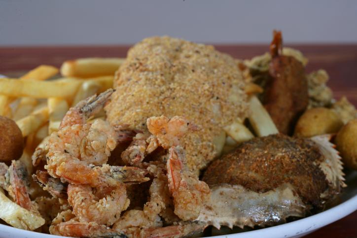Fried Seafood Platter 