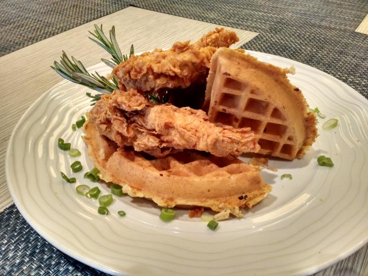 Favorites Chicken and Waffles breakfast