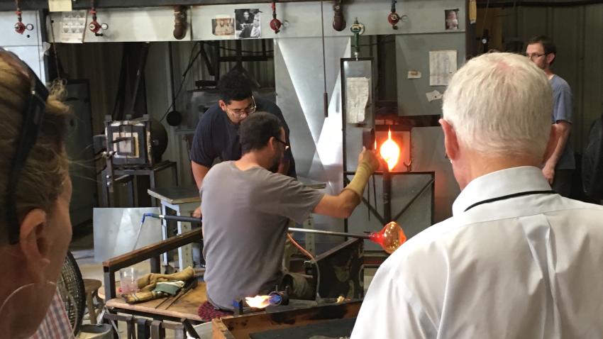 Tour at the Studio of John Geci in Bakersville, N.C.