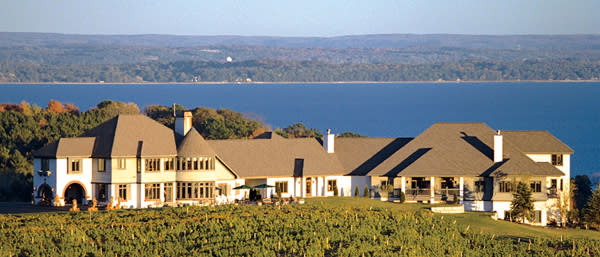 Chateau Chantal, a winery and B&B on the Old Mission Peninsula