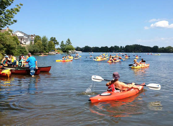 Paddle for Pints in Traverse City