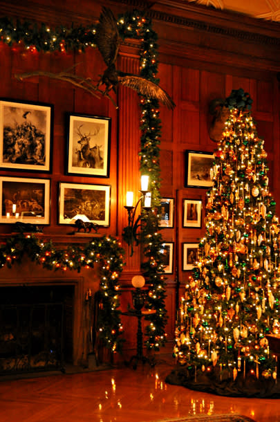 Christmas Decorations at Biltmore in Asheville