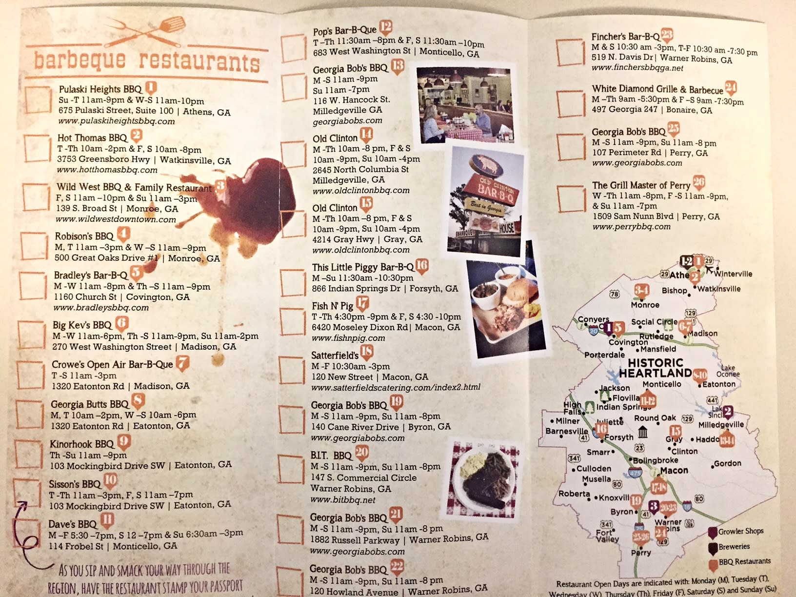 Brew's & Q's Brochure
