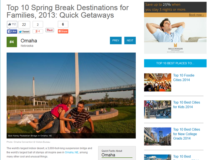 Top 10 Spring Break Destinations for Families