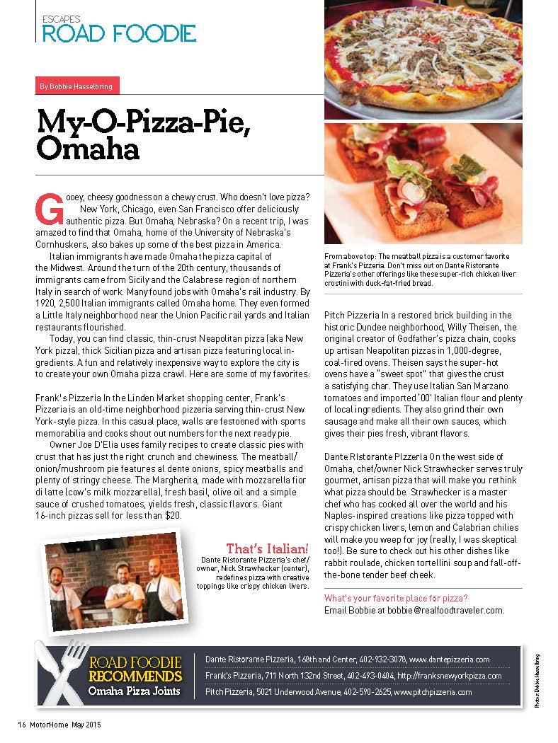 Road Foodie - Pizza Tour