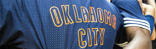 Oklahoma City Thunder jersey