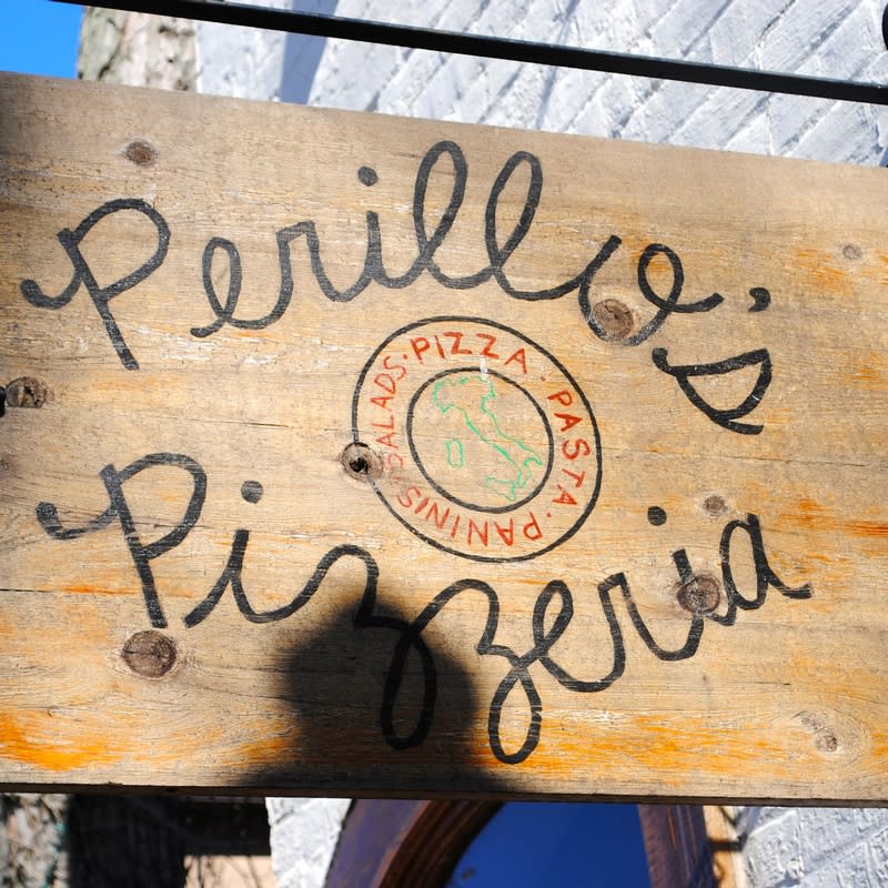 You'll find Perillo's Pizzeria just off State Road 236, on Broadway Street in North Salem.