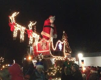 The Christmas Under the Stars parade is always a popular event to ring in the holiday season. Christmas Under the Stars, Brownsburg, Indiana