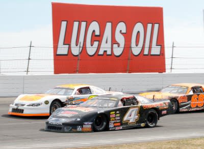 Lucas Oil Raceway offers racing excitement on both an oval and dragstrip. Racing at Lucas Oil Raceway, Brownsburg, Indiana