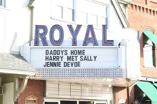 Visit the Royal Theater in Danville for new movies, classics, and live music. Royal Theater, movie theater, Danville, Indiana
