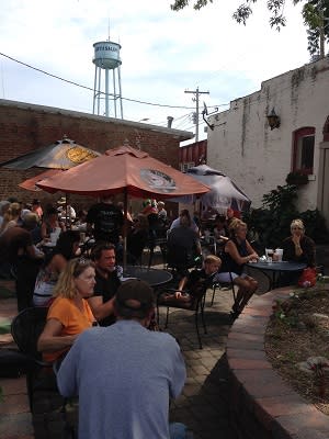 You can't beat a nice summer experience on the outdoor patio at Perillo's. Perillo's Pizzeria, North Salem, Indiana