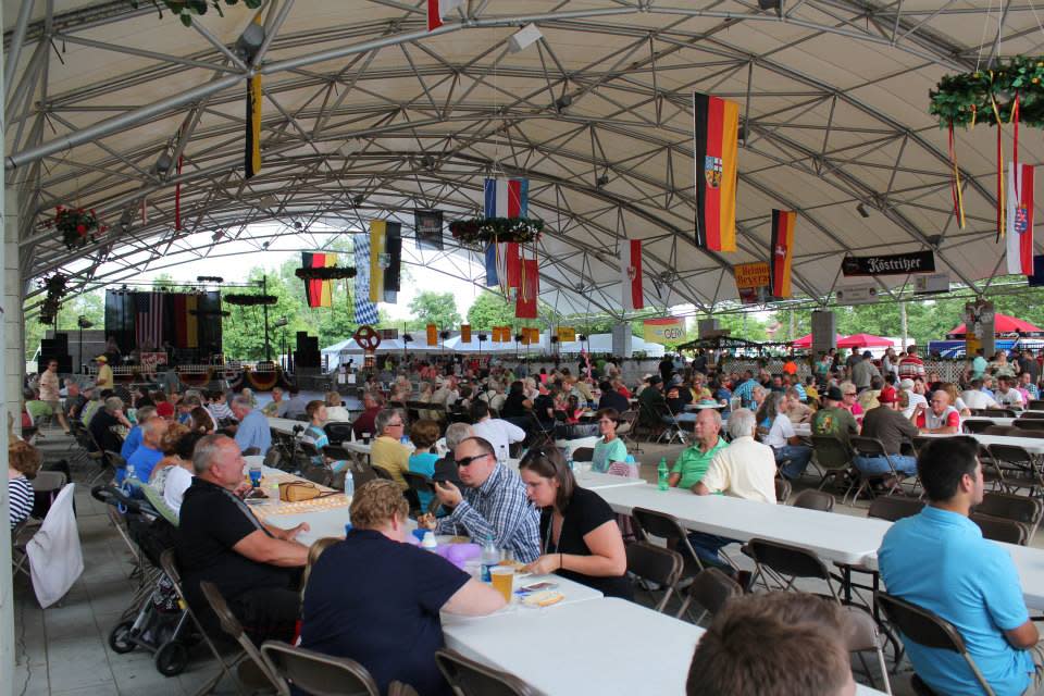 Germanfest is all about eating, drinking and having a great time!