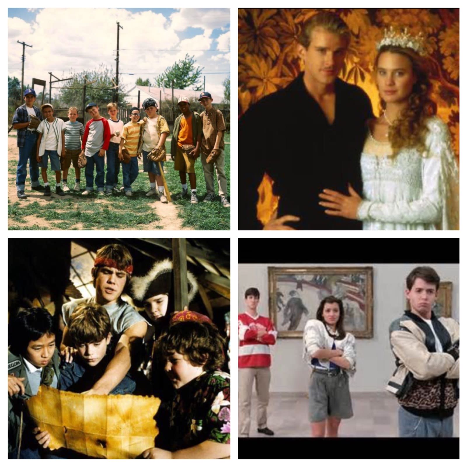 Sandlot, Princess Bride, The Goonies and Ferris Bueller's Day Off will all be shown at the Living Fort Wayne Film Series!