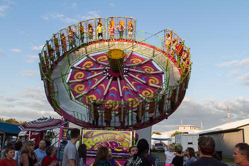 Carnival rides are a huge hit at the Allen County Fair!