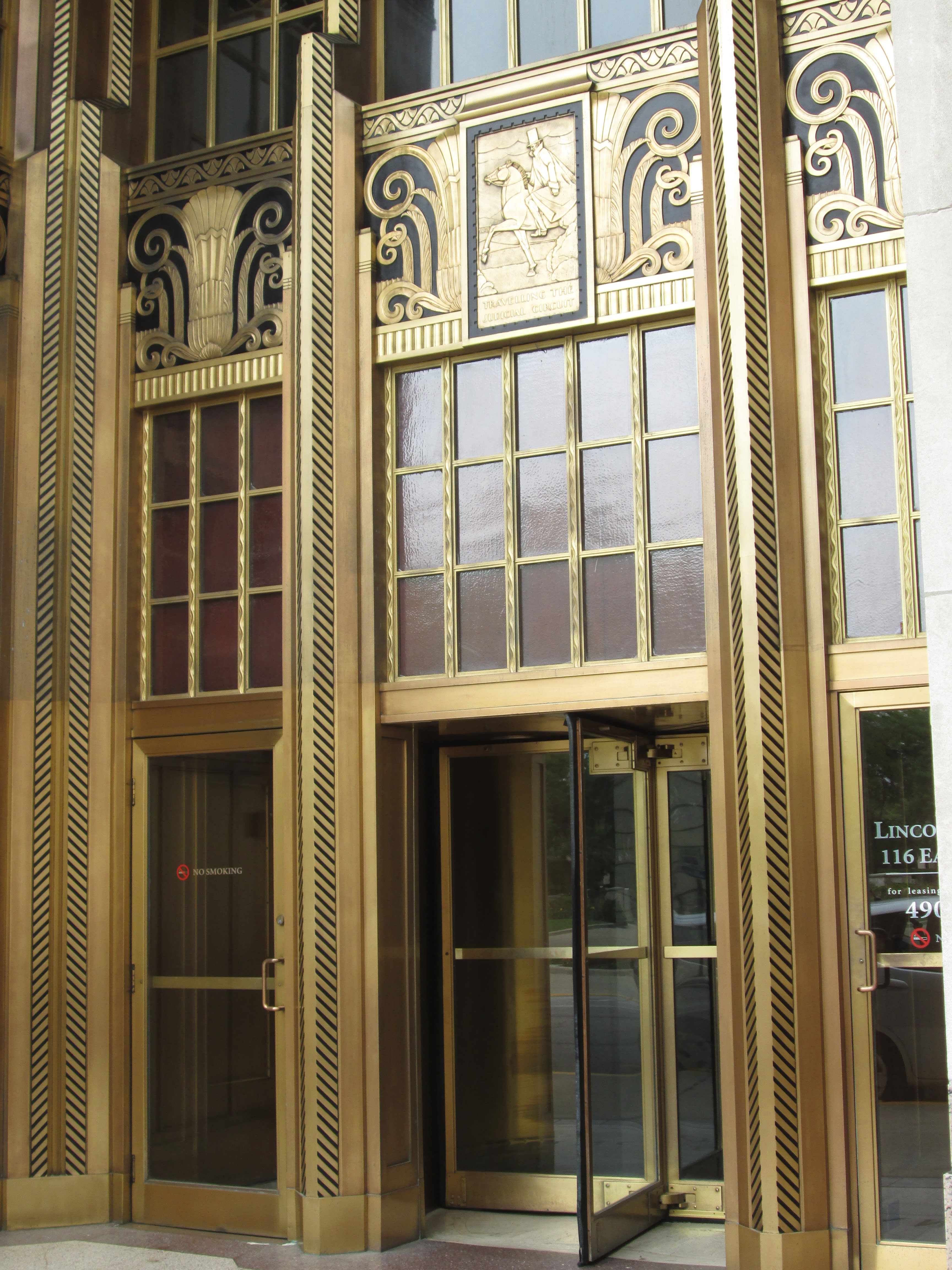 Lincoln Tower doors are magnificent