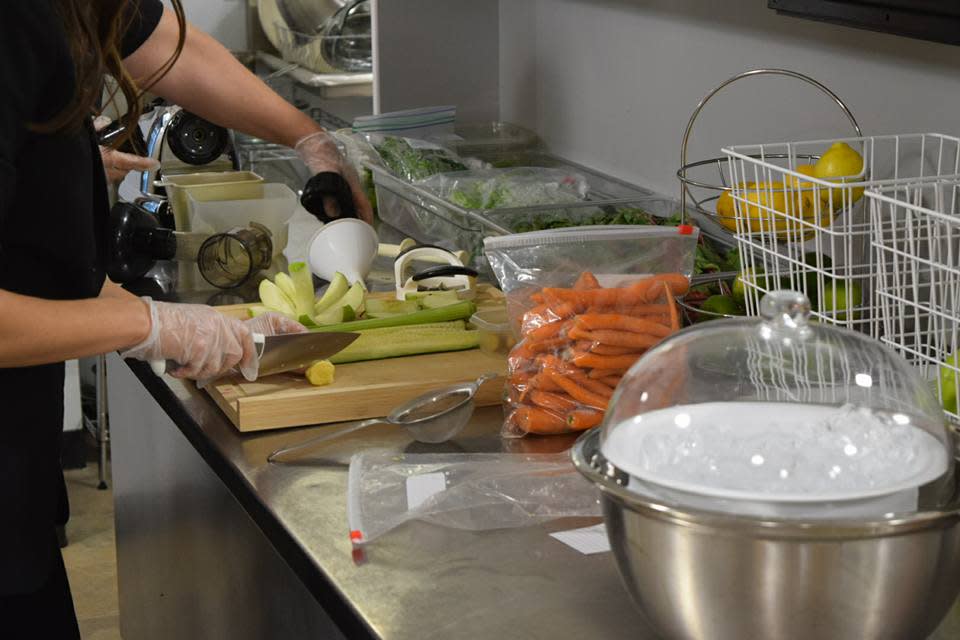 Juice Jar uses fresh, local produce to create their cold-pressed juices and other fresh and healthy foods. (photo: City Exchange Shops)