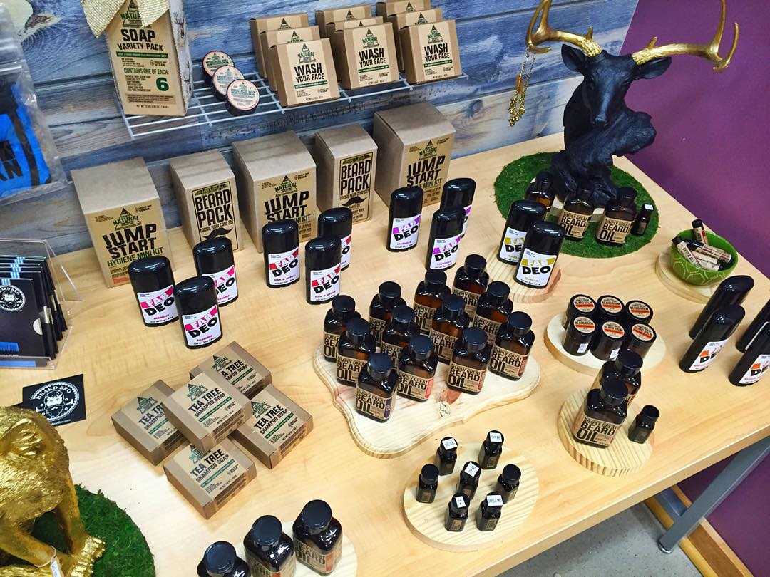 Valontine has a wide selection of beard grooming products for the burly, bearded man, in addition to some seriously fun goodies in the store. (Photo: Valontine)