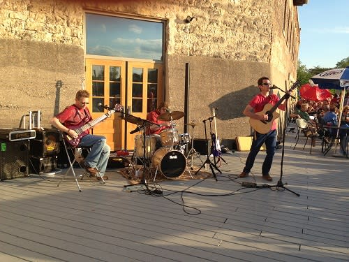 dinner on the dock - band