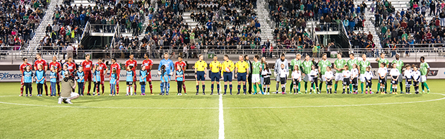 Energy FC Pre-Game Field Photo