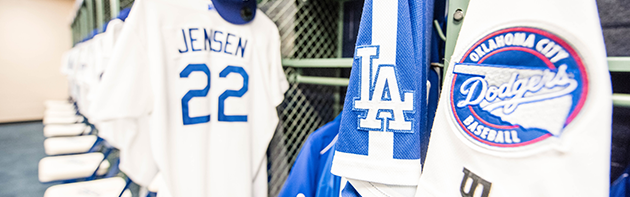 okc dodgers jersey