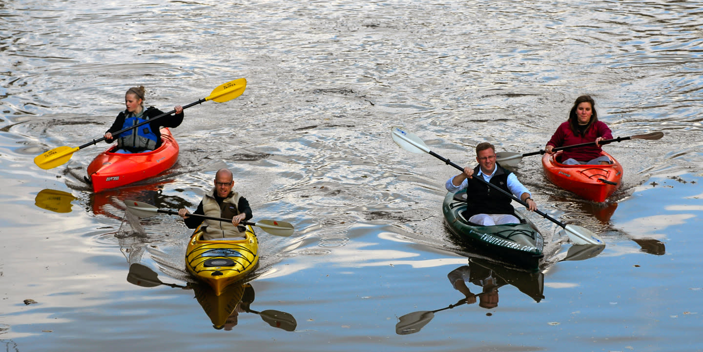 Kayaking