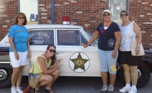 Don't forget to take a photo with the police cruiser!