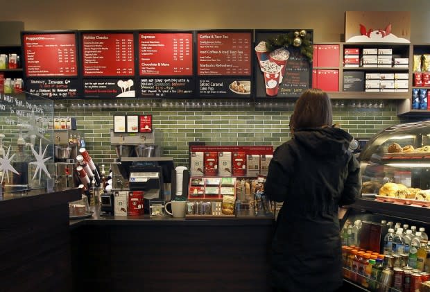 Interior at Starbucks
