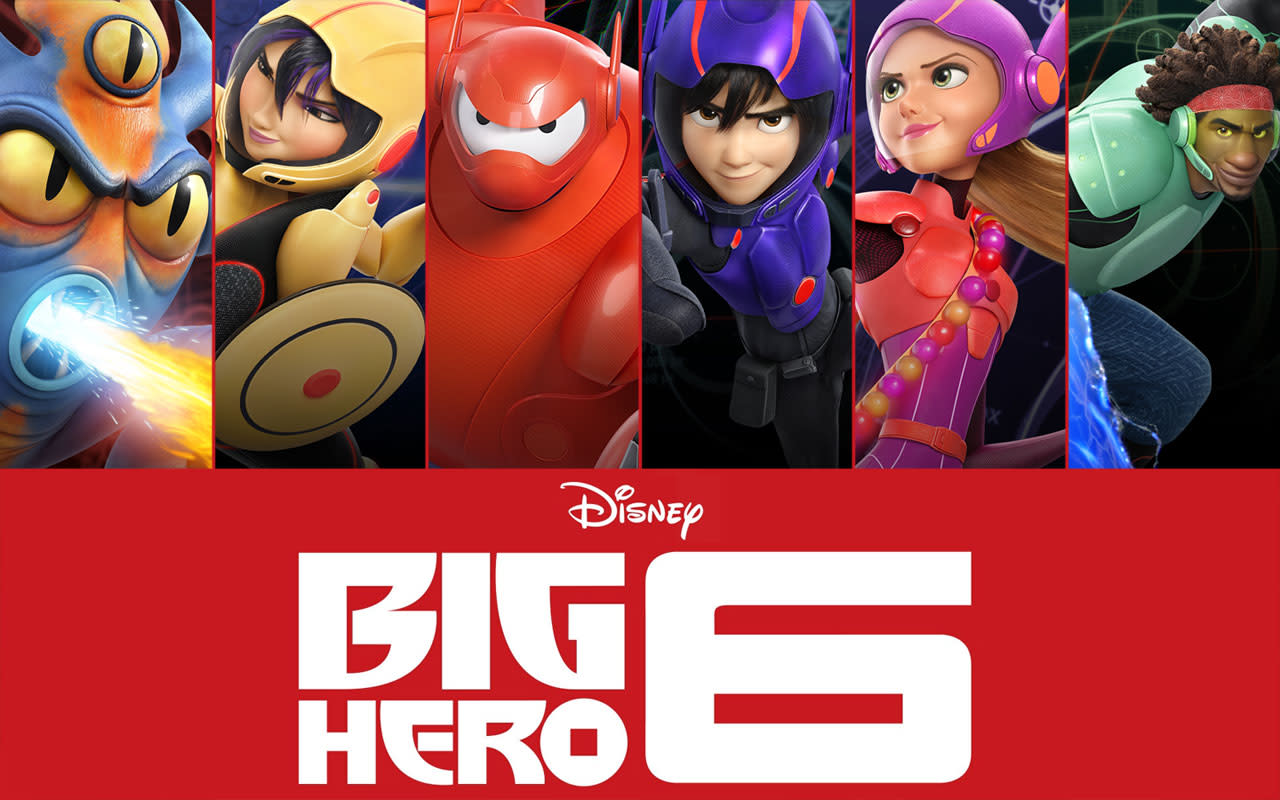 The Big Hero 6 Movie Poster