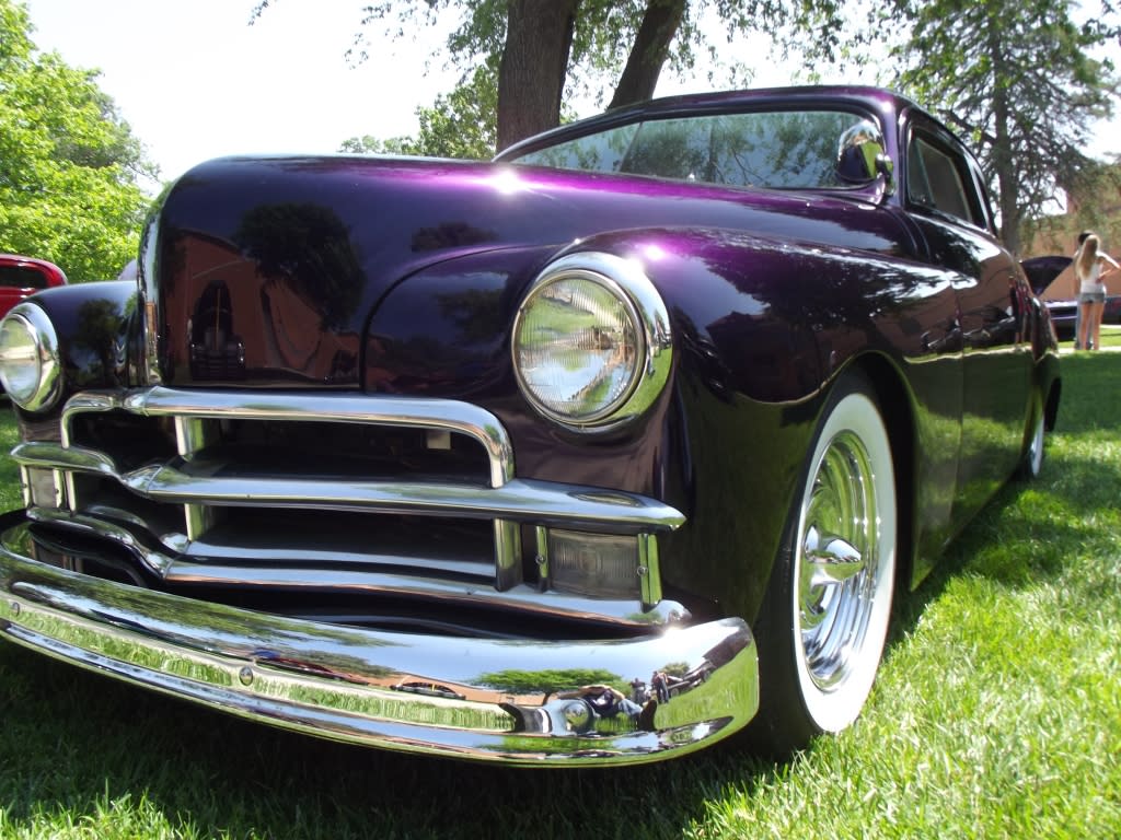 Fancy Purple Car