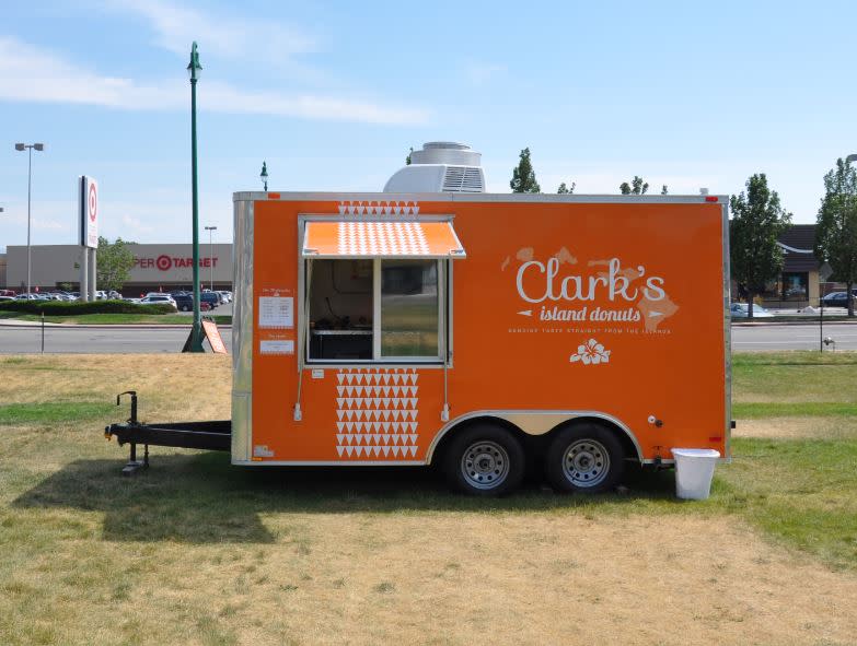 Clark's Island Donuts is across from Target