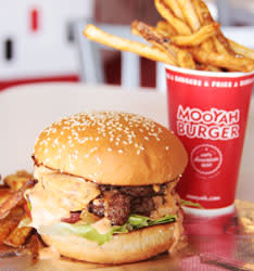 Mooyah builds your burger the way you want it.