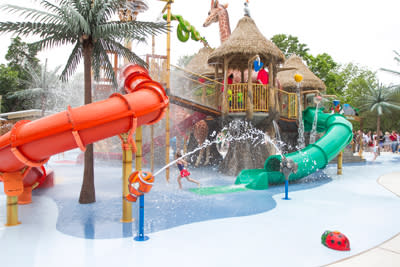 Fort Worth Zoo Splash Area