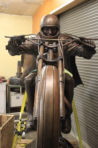 Evel Knievel statue