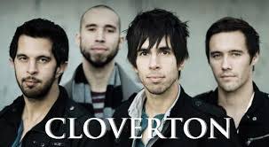 Promotional image of the four member of Cloverton
