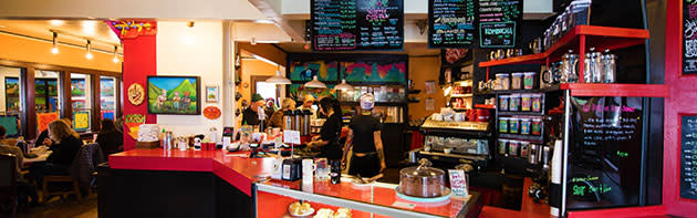 Interior of Red Cup in the Asian District of Oklahoma City.