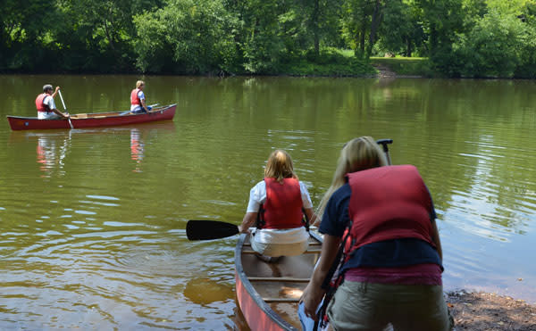 The John James Audubon Center at Mill Grove is offering a guided canoe trip on the Perkiomen Creek this Saturday.