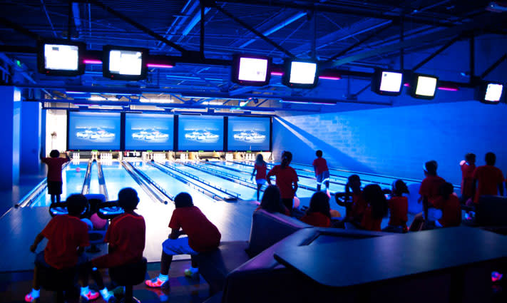 Arnold's Family Fun Center offers bowling, bumper cars, go-karts and more.