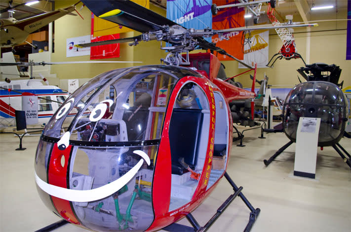 The American Helicopter Museum is offering rides from 1 to 3 p.m. on October 18.