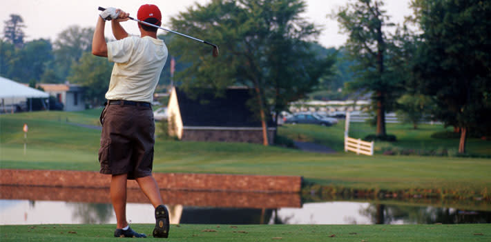 Dust off your clubs and play one of Montco's 54 golf courses.