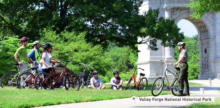 Valley Forge Park Offers Bike Tours - Perhaps a Pokémon Tour Soon? 