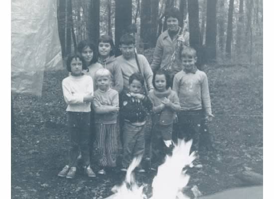 Dan Camping as a Kid (second from left), circa 1968 Dan Camping as a Kid (second from left), circa 1968