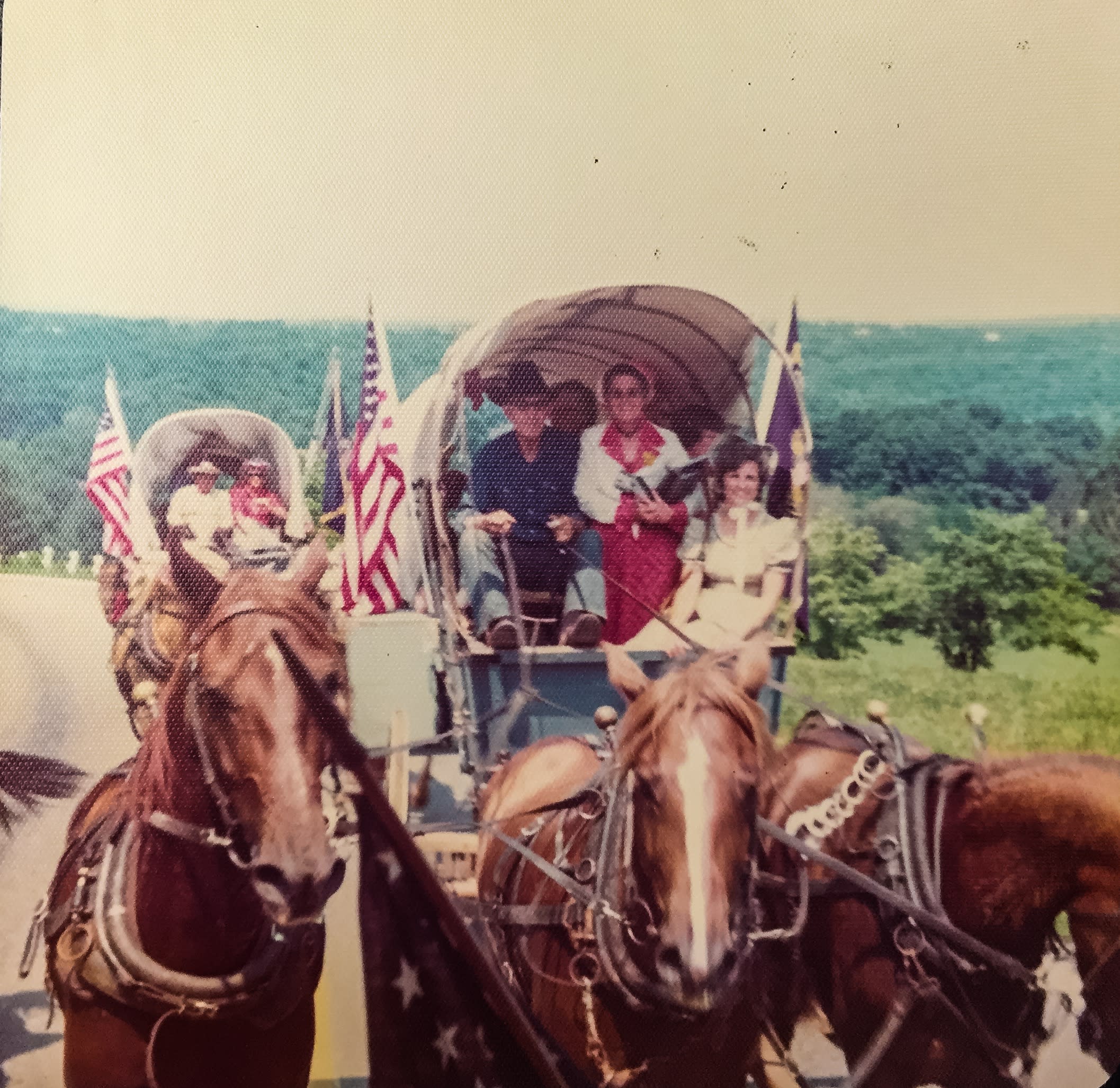 Celebrating ~and Making~ History in a Bicentennial Wagon | July 3, 1976
