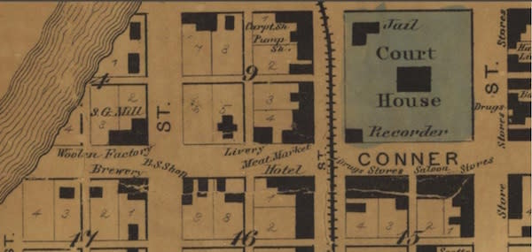 Brewery Map of Noblesville Historical Beer Map