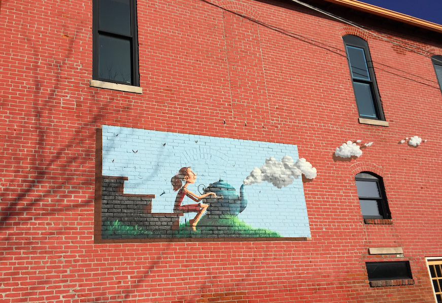 Mural girl