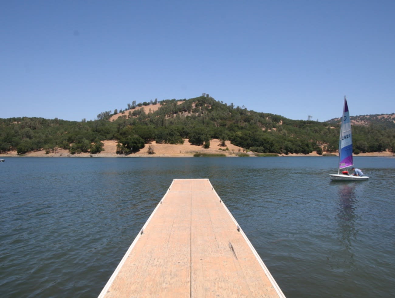 Lake Hennessey in Napa Valley