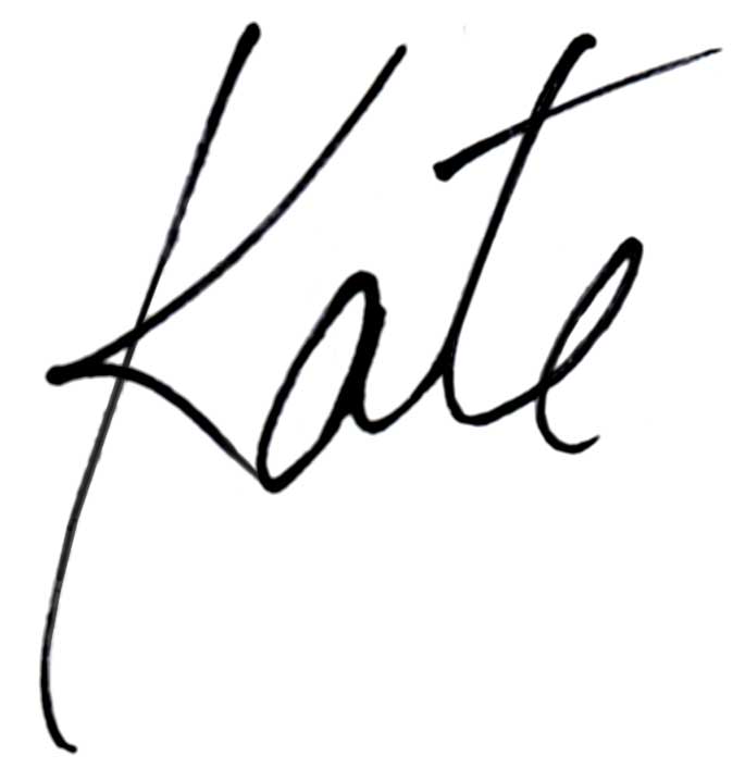Kate's Signature