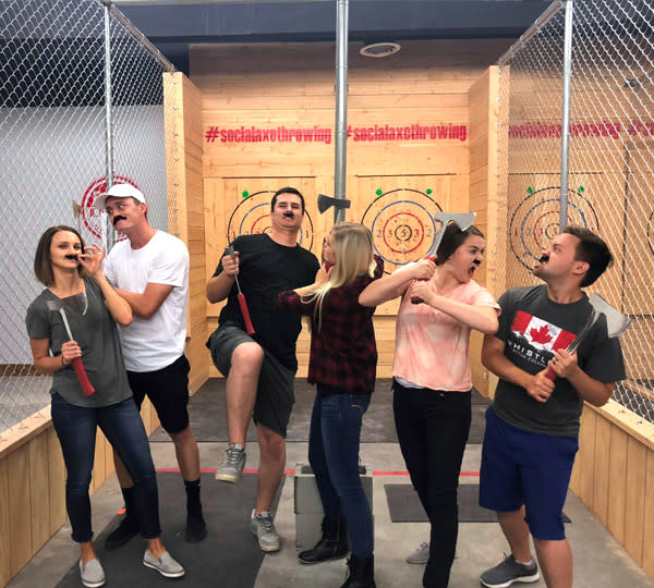 Axe Throwing Group